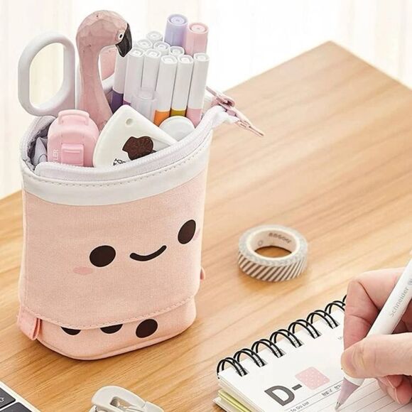 NEW bubble tea pencil bag or accessories bag​​​​ - Picture 2 of 3